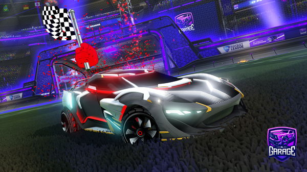 A Rocket League car design from LittleLily