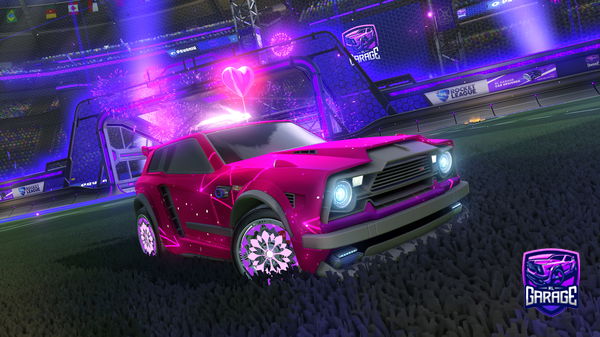 A Rocket League car design from luketawesome