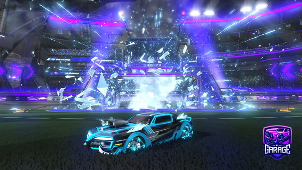 A Rocket League car design from Geo_Hell86