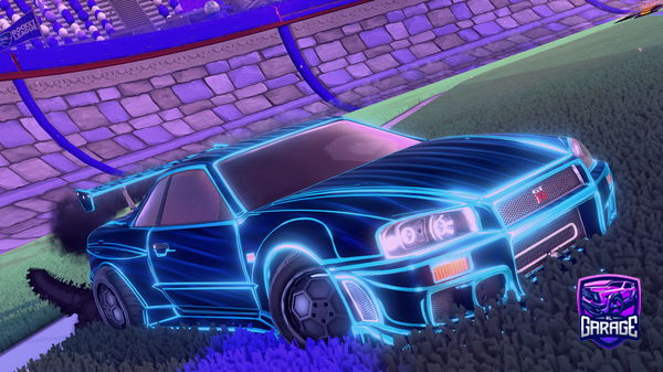 A Rocket League car design from ReviloFX