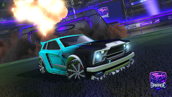 A Rocket League car design from narazoom