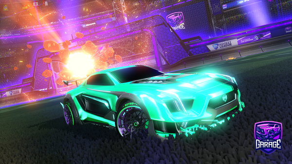 A Rocket League car design from Reg_Gamer09