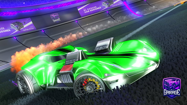 A Rocket League car design from ALEKKER14