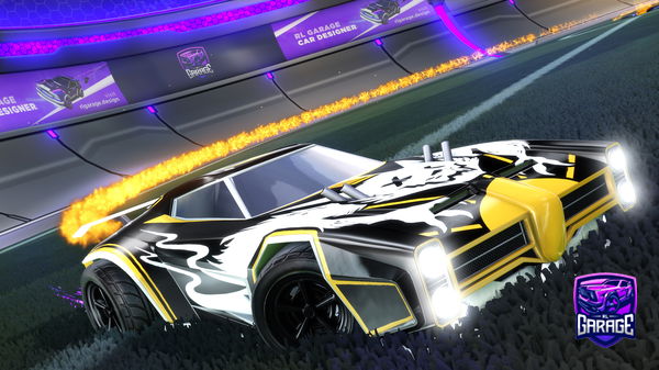 A Rocket League car design from Cxrdinal_YT