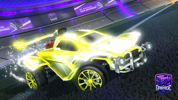 A Rocket League car design from AgentG5295