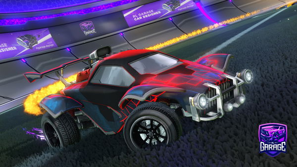 A Rocket League car design from ikearats