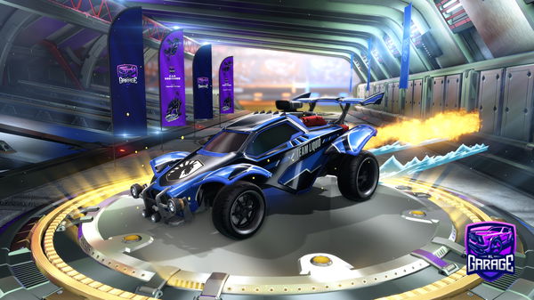 A Rocket League car design from DRAGONforbrazil