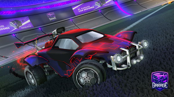 A Rocket League car design from N-Force