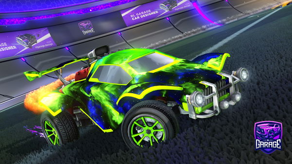 A Rocket League car design from Dano_less