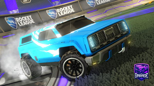 A Rocket League car design from Nicogamer2301
