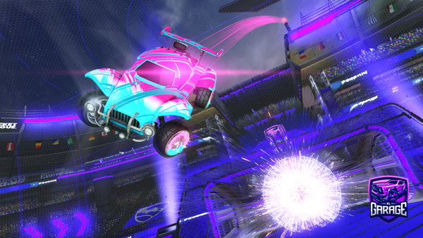 A Rocket League car design from Bogdij