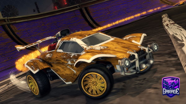 A Rocket League car design from R3AD_TH3_C4PT1ON_0N_TRADE