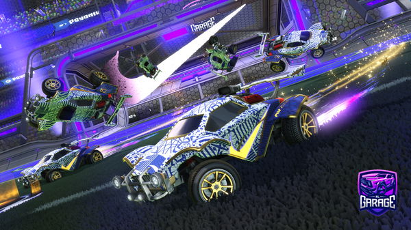 A Rocket League car design from MATATTOO