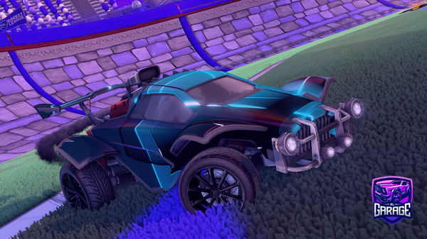 A Rocket League car design from Daanvdd_