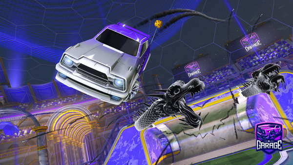 A Rocket League car design from zGidex