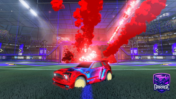 A Rocket League car design from FelT54