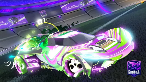 A Rocket League car design from DA_1RISH_KID