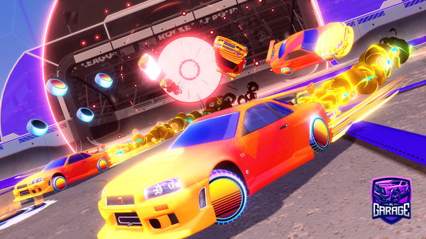 A Rocket League car design from Kwassant