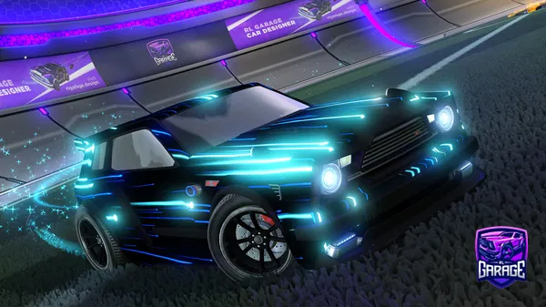 A Rocket League car design from kinneko189