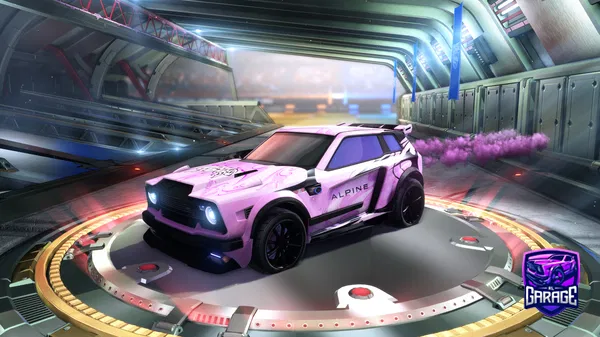 A Rocket League car design from HJY