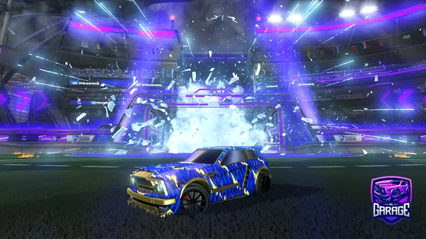 A Rocket League car design from daletioo
