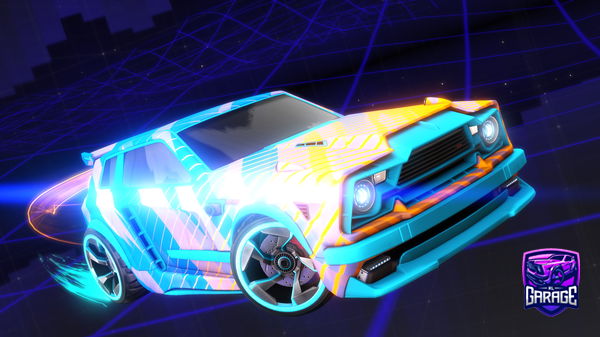 A Rocket League car design from Brysmi
