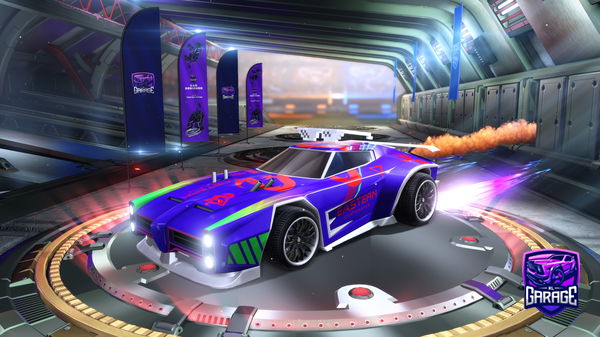A Rocket League car design from zonixn