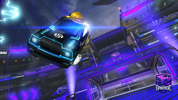 A Rocket League car design from banane_KR