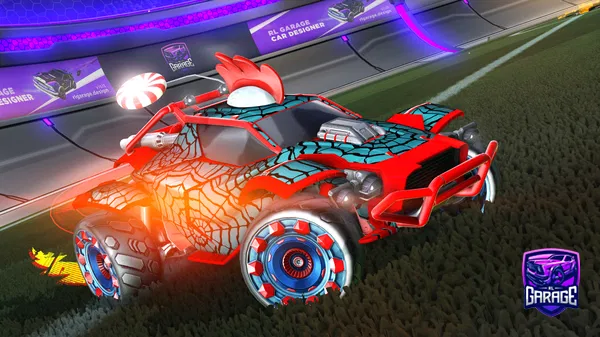 A Rocket League car design from kingzhi