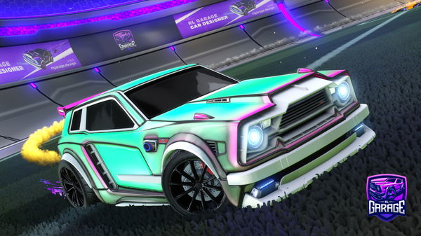 A Rocket League car design from BrayanMP