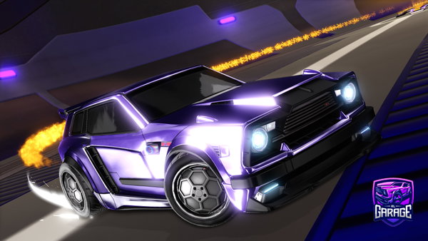 A Rocket League car design from 7w3n7y7m35ki113r