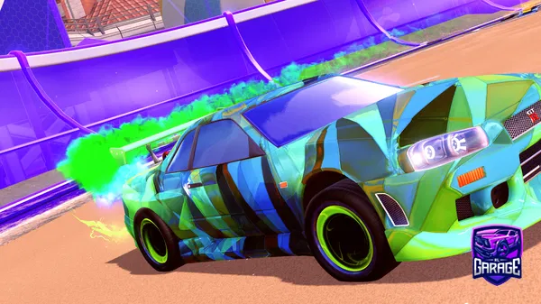 A Rocket League car design from aceemann26