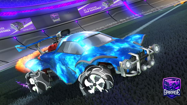 A Rocket League car design from rxwoods