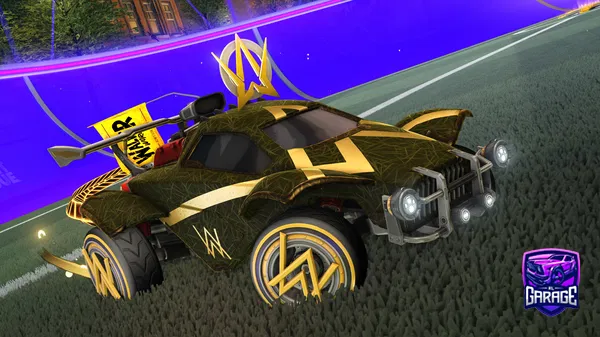 A Rocket League car design from irosario78