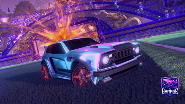 A Rocket League car design from zoinkdd