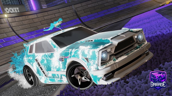 A Rocket League car design from Dubzy1985