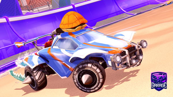 A Rocket League car design from SwinnyKing