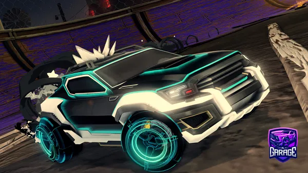 A Rocket League car design from CowboyMeowth