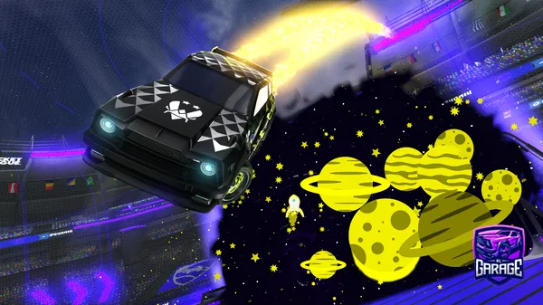 A Rocket League car design from Zirered