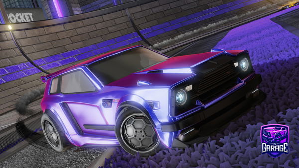A Rocket League car design from LK19_NBSC