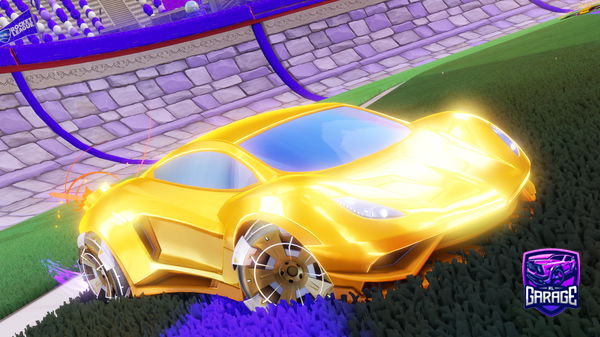 A Rocket League car design from thebast