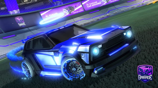 A Rocket League car design from RoadToBlkDuelingDragons