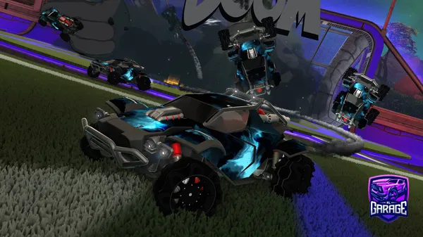 A Rocket League car design from Posphorux
