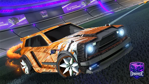 A Rocket League car design from OneMoreBuyer