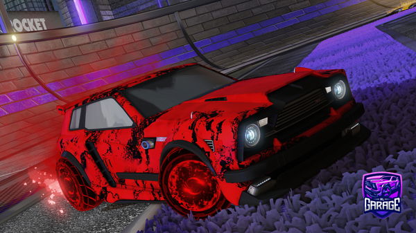 A Rocket League car design from Hunter-of-chicks