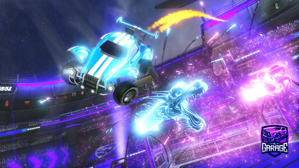 A Rocket League car design from Fernseher1758