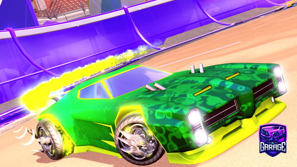 A Rocket League car design from SadOxymoron