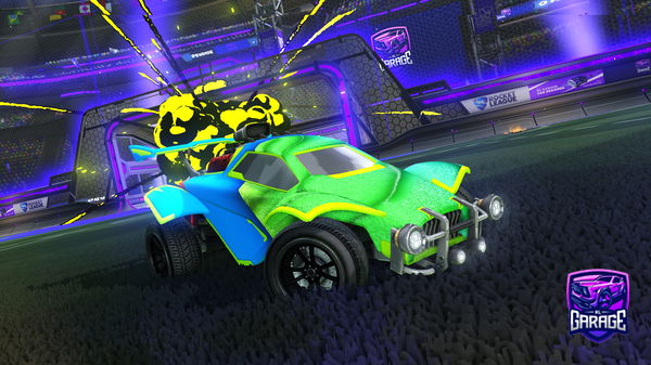 A Rocket League car design from HolyGamer2126