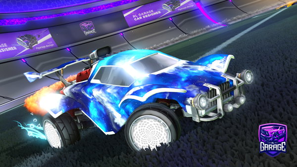 A Rocket League car design from Freedom084