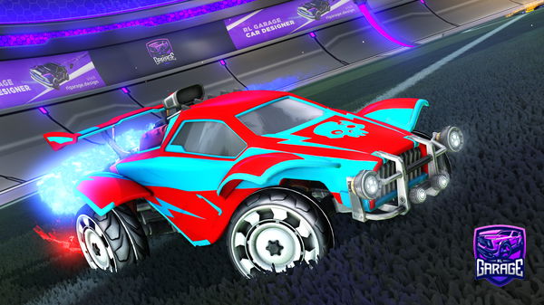 A Rocket League car design from HyperGecko